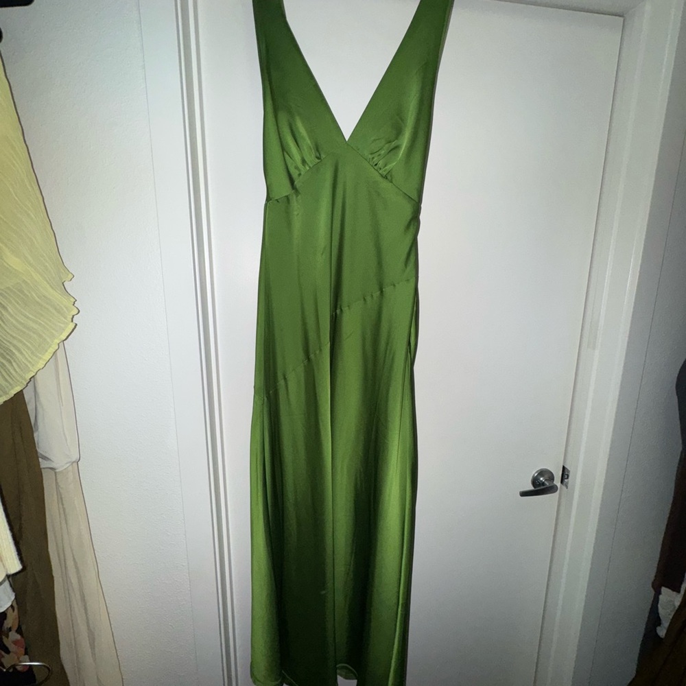 Meshki | Nadia Dress | Emerald Green